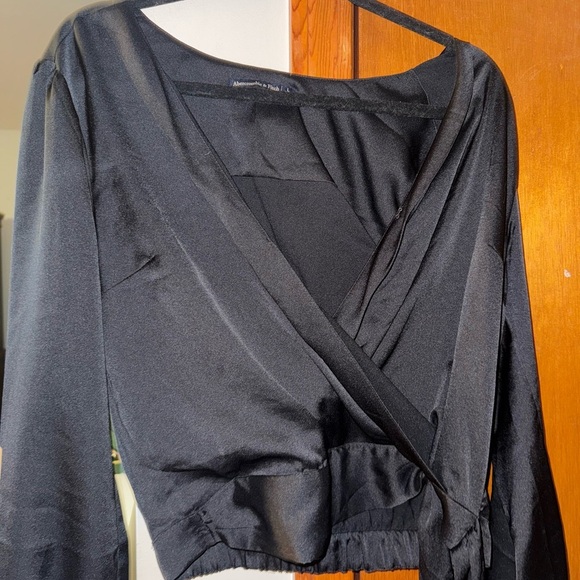 Abercrombie and fitch size large black shirt - Picture 1 of 3